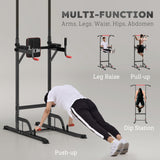 Power Tower Station With Dip Stand, Pull Up Bar Home Office Gym Training Workout Equipment