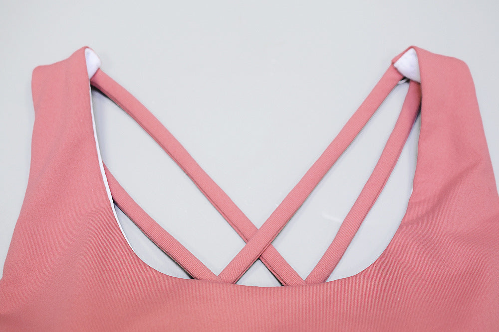 Sports bra female fitness running underwear