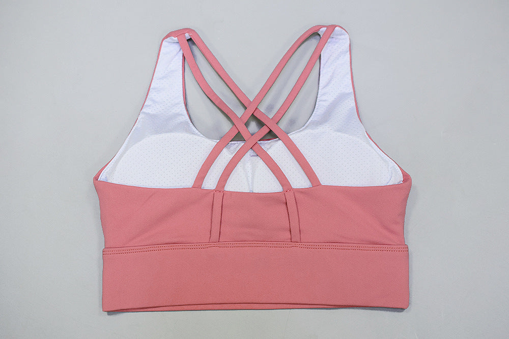 Sports bra female fitness running underwear