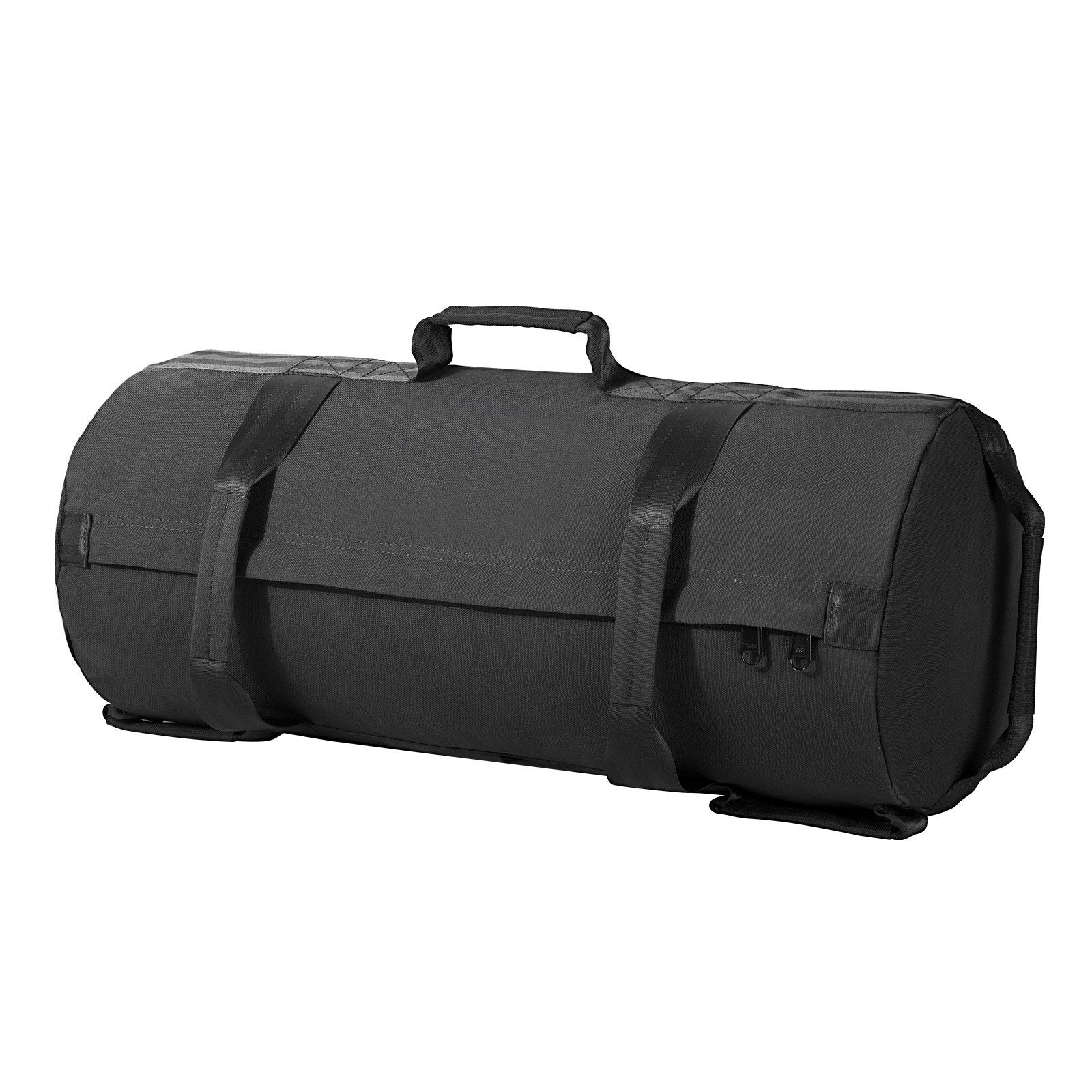 Workout Sandbag, Heavy Duty Workout Power Bags With Handles, 25-75 Lbs Adjustable Slam Bag For Fitness Strength Weight Training Cross-Training, Home Gym Exercise, Black (Unfilled)