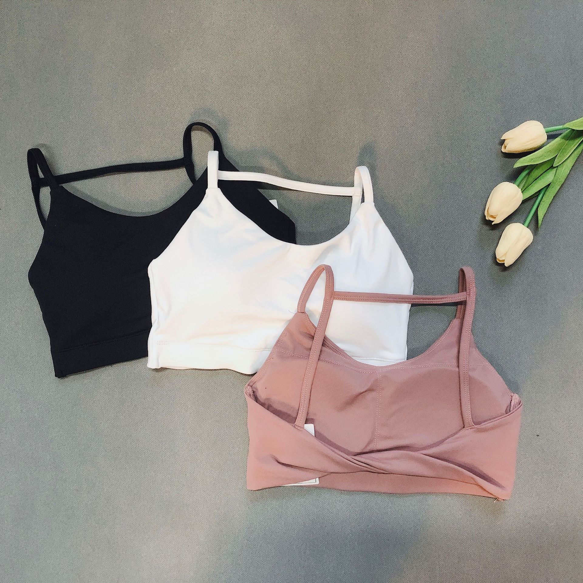 Female Yoga Exercise Vest Fitness Training Top